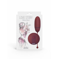 Виброяйцо на пульте управления Love Story Mata Hari Wine Red 1800-03Lola