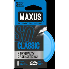 Презервативы классические MAXUS Classic №3 ж/к