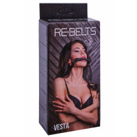 Кляп-трензель Vesta Black 7744-01rebelts
