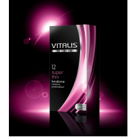 Презервативы VITALIS premium №12 Super thin 4311VP