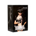 Кукла надувная Cop Samantha реалистичная голова,брюнетка, TOYFA Dolls-X, с тремя отверстиями, вставка вагина – анус, костюм полицейской,160 см
