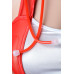 Костюм медсестры Candy Girl (платье, головной убор, стетоскоп), красно-белый, OS