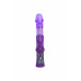 Вибратор с клиторальным стимулятором TOYFA A-Toys  , TPR, Фиолетовый, 22 см