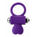 Виброкольцо с ресничками JOS PERY, силикон, фиолетовое, 9 см