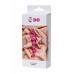 Анальная цепочка ToDo by Toyfa Sweety, силикон, розовая, 18,5 см, Ø 3,1 см