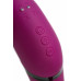 Вибратор c клиторальным стимулятором JOS Spinser, силикон, фиолетовый, 23 см