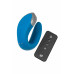 Многофункциональный стимулятор для пар Satisfyer Partner Double Love, силикон, синий, 18 см.
