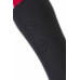 Двусторонний вибромассажер Black&Red by Toyfa, силикон, черный, 21 см