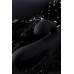 Нереалистичный вибратор WANAME D-SPLASH  Gulf, Силикон, Чёрный, 22,5 см