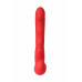 Безремневой страпон Black & Red by TOYFA с вибрацией, влагостойкий, силикон, красный, 35 см