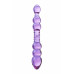 Двусторонний фаллоимитатор Sexus Glass, стекло, розовый, 22,5 см