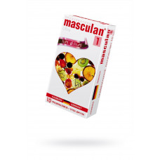 Презервативы Masculan Ultra 1,  10шт.  Тутти-Фрутти (Tutti-Frutti) ШТ