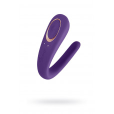 Многофункциональный стимулятор для пар Satisfyer Partner Toy, силикон, фиолетовый, 18,5см