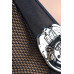 Костюм полицейского Candy Girl (топ, значок, юбка, стринги, головной убор), черный, OS