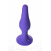 Анальная втулка TOYFA A-Toys  , Силикон, Фиолетовый, 11,3 см