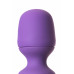 Нереалистичный вибратор Satisfyer Woman Wand, 10 режимов вибрации, ABS пластик, Фиолетовый, 34 см, Ø 5,7 см