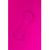 Вибратор с клиторальным стимулятором L'EROINA, силикон, розовый, 19 см