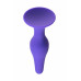 Анальная втулка TOYFA A-Toys  , Силикон, Фиолетовый, 11,3 см