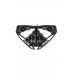 Эротические трусики Erolanta Lingerie Collection, кружевные с ажурными вырезами, черные (42-44)