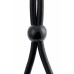Лассо на пенис A-toys by TOYFA с двумя бусинами, силикон, черное, 19,5 см