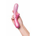 Вибратор Satisfyer Hot Lover с клиторальным стимулятором, розовый