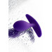 Анальная втулка Штучки-дрючки, водонепроницаемая, силикон, фиолетовая, 7,2 см, Ø 2 см
