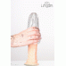Мастурбатор нереалистичный Lingam by TOYFA  Savitri, TPE, Прозрачный, 14 см