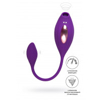 Вакуумный стимулятор клитора JOS Ginny, силикон, фиолетовый, 31 см