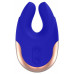 Синий клиторальный стимулятор Lavish - 8,9 см.