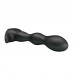 Черный анальный стимулятор простаты с вибрацией Special Anal Massager - 14,5 см.