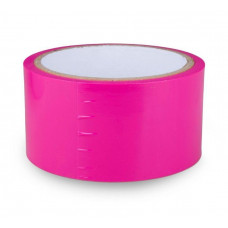 Ярко-розовая лента для бондажа Easytoys Bondage Tape - 20 м.