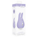 Фиолетовый клиторальный стимулятор Love Bunny - 9,4 см.