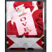 Подарочный пакет  Любовь  - 23 х 18 см.