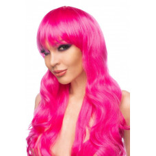 Ярко-розовый парик  Акэйн