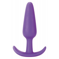 Фиолетовая анальная втулка The Cork Medium - 12,4 см.