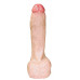 Фаллоимитатор Realistixxx Giant с розовой головкой - 27,5 см.