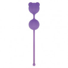 Фиолетовые вагинальные шарики PUSSYNUT DOUBLE SILICONE