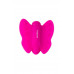 Розовый клиторальный стимулятор-бабочка Madam