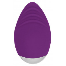Фиолетовый клиторальный стимулятор Nanci - 10,5 см.