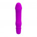 Фиолетовый мини-вибратор Stev -13,5 см.