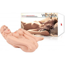 VICTORIA, мастурбатор кукла вагина + анус без вибрации