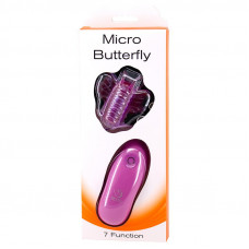Вибромассажер-бабочка на пульте MICRO BUTTERFLY