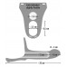 Полый силиконовый вибро-страпон на ремнях Vibrating Strap-On +6 cm large
