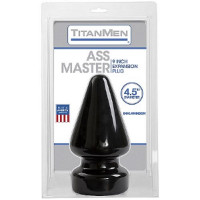 Анальная пробка большого размера без вибрации TitanMen® Tools - Butt Plug - 4.5 Dia