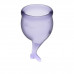 Набор менструальных чаш 2 шт Feel Secure Menstrual Cup Lilla