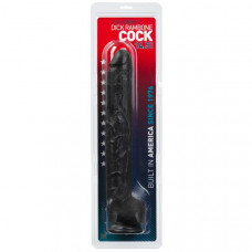 Огромный черный фаллоимитатор Dick Rambone Cock - Black