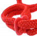 Фиксация унисекс красная Silk Rope Love Cuffs