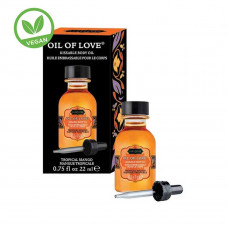 Согревающее масло для эрогенных зон Oil of Love tropical mango 22 мл