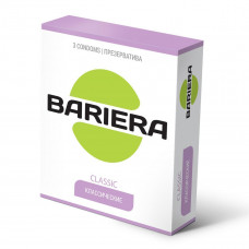 Презервативы классические «Bariera» Classic 1 уп (3 шт)