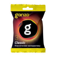 Презервативы GANZO Classic №3 классические -1 пакет (3 шт)